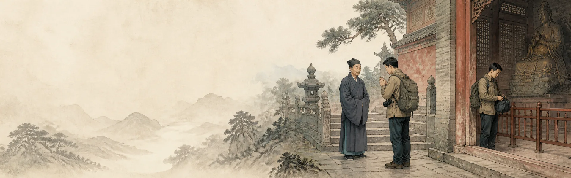 武当宫观拍照与礼仪分寸