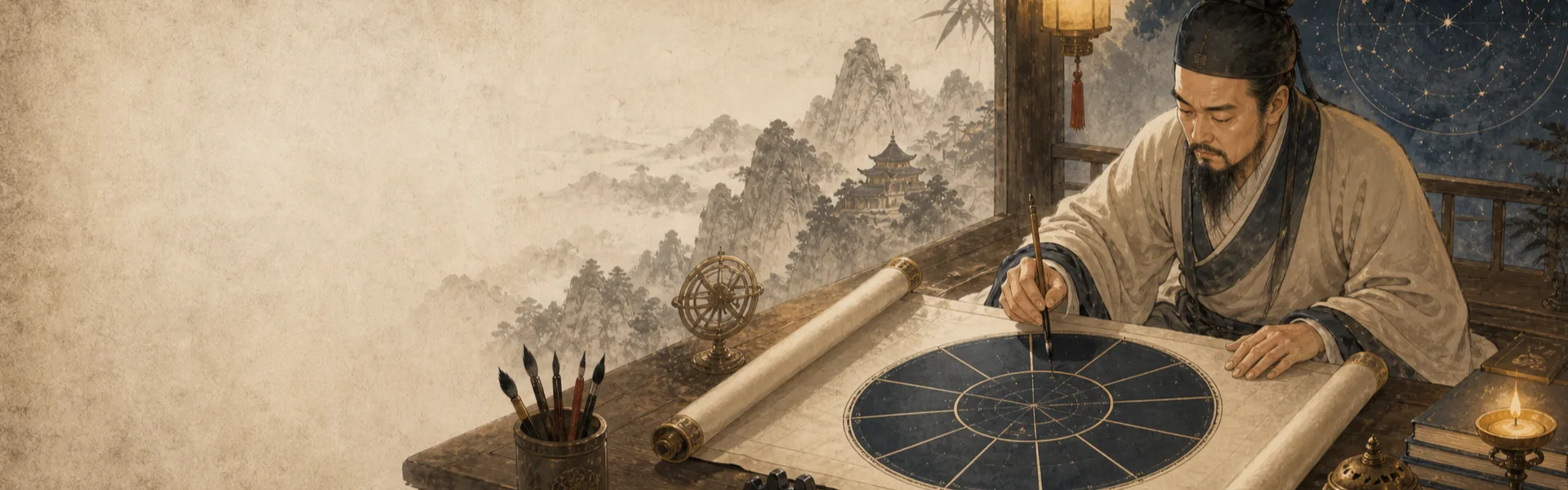 How a Zi Wei Dou Shu Chart Is Cast and Read