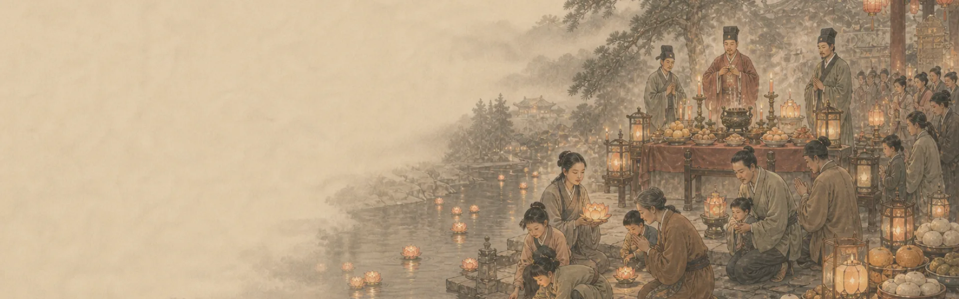 中元节:七月十五、地官赦罪与普度