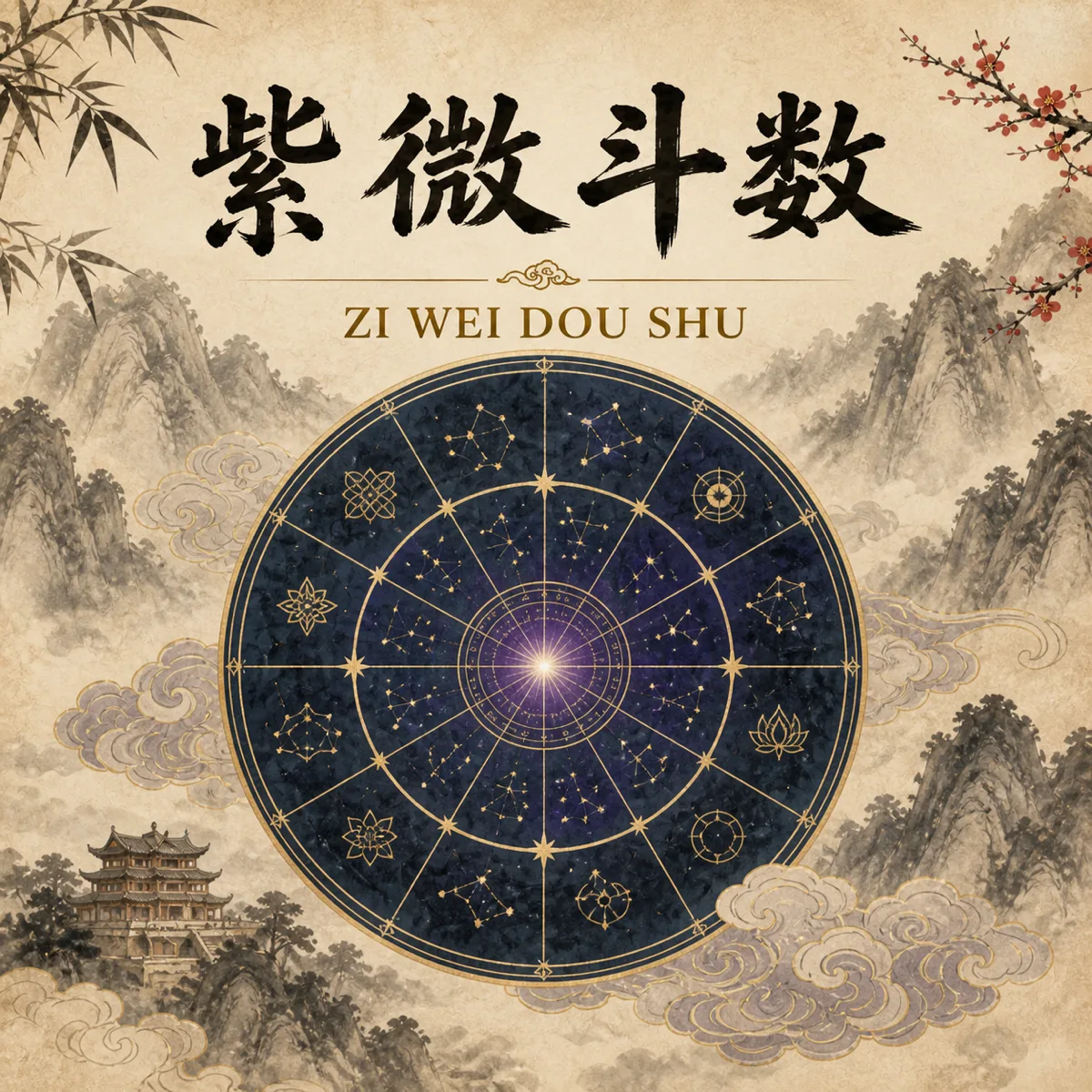 Zi Wei Dou Shu (Purple Star Astrology): How the Twelve-Palace Chart Works