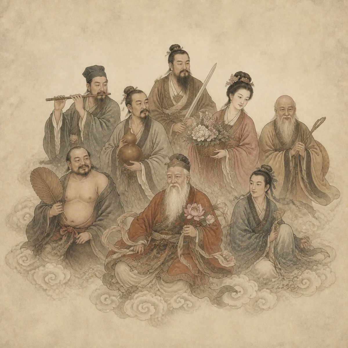 The Eight Immortals: Origins, Symbols and Taoist Legends