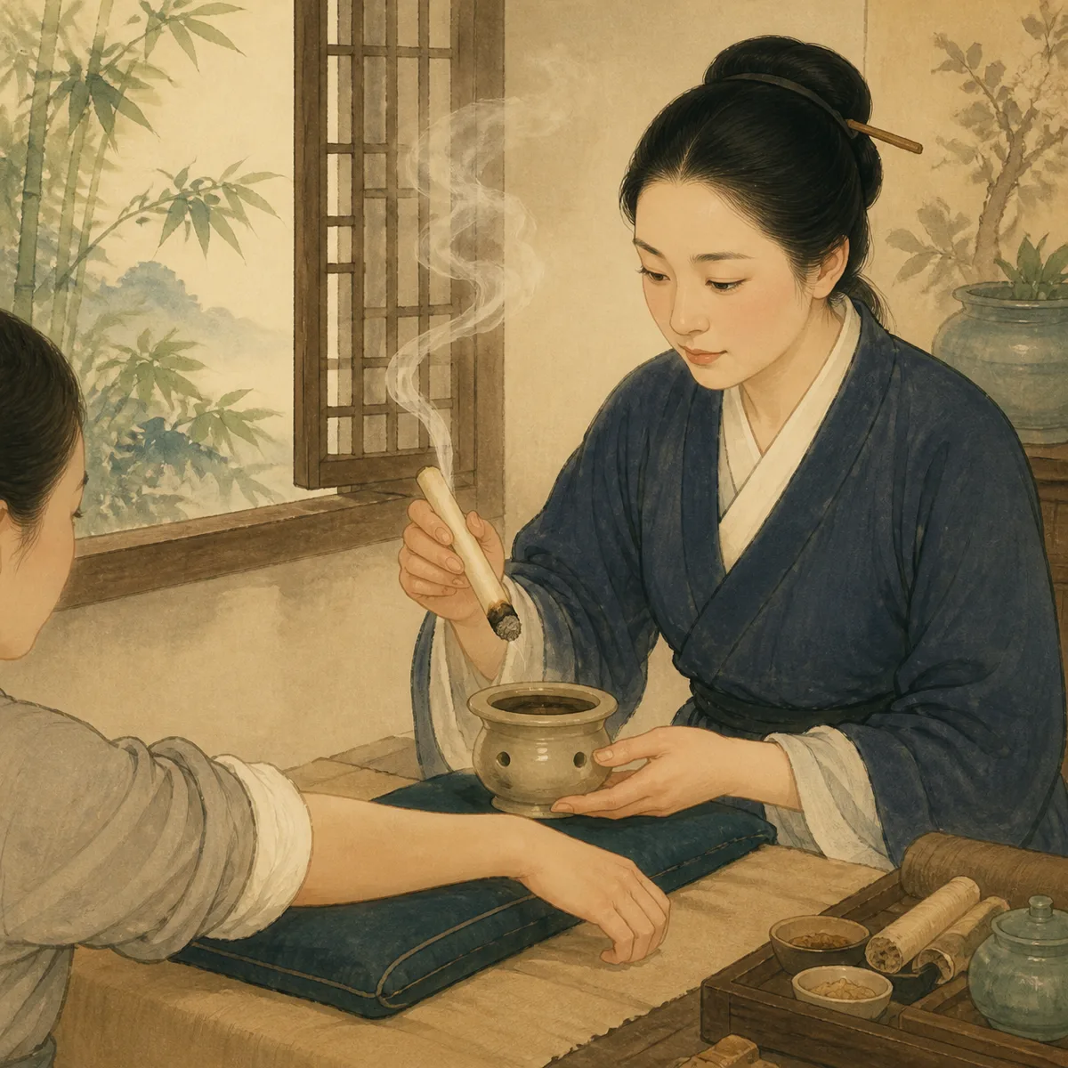 Moxibustion
