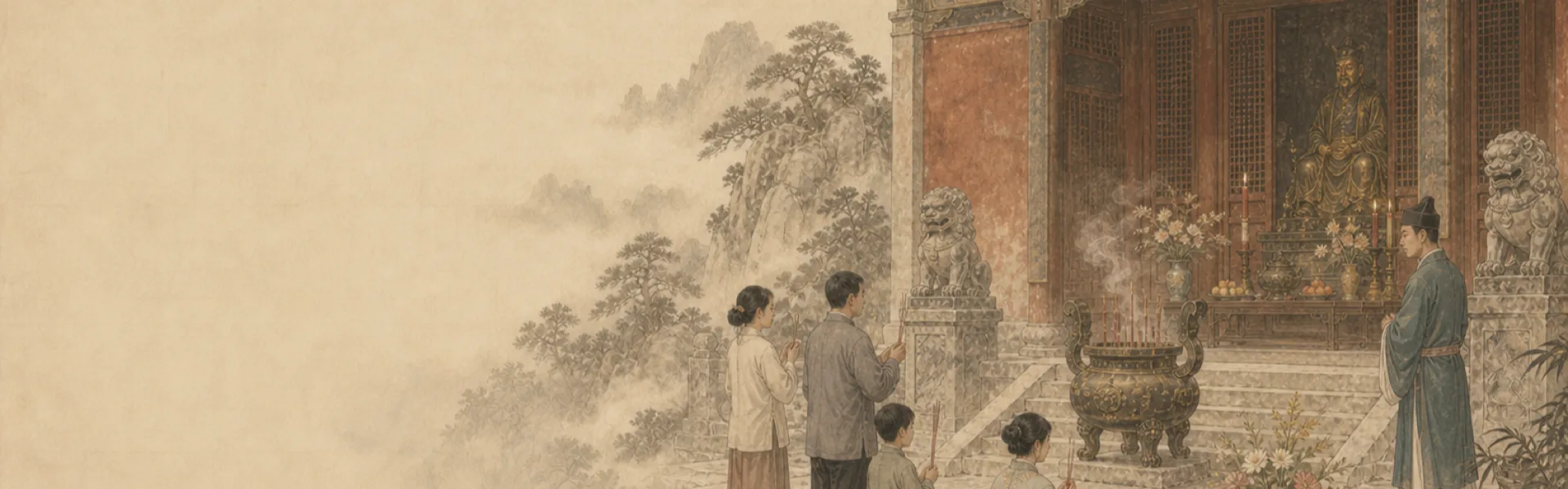 Taoist Temple Worship: Incense, Offerings, Vows and Donations