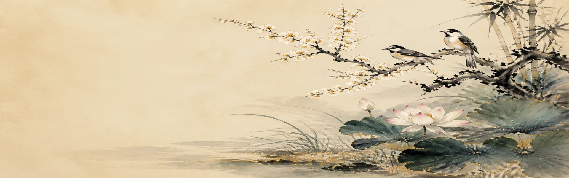 花鸟与四君子