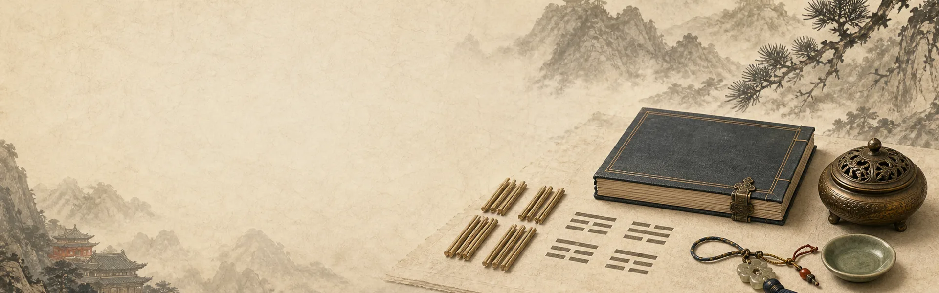 The Yijing and Milfoil Divination: How Hexagrams Are Cast and Read